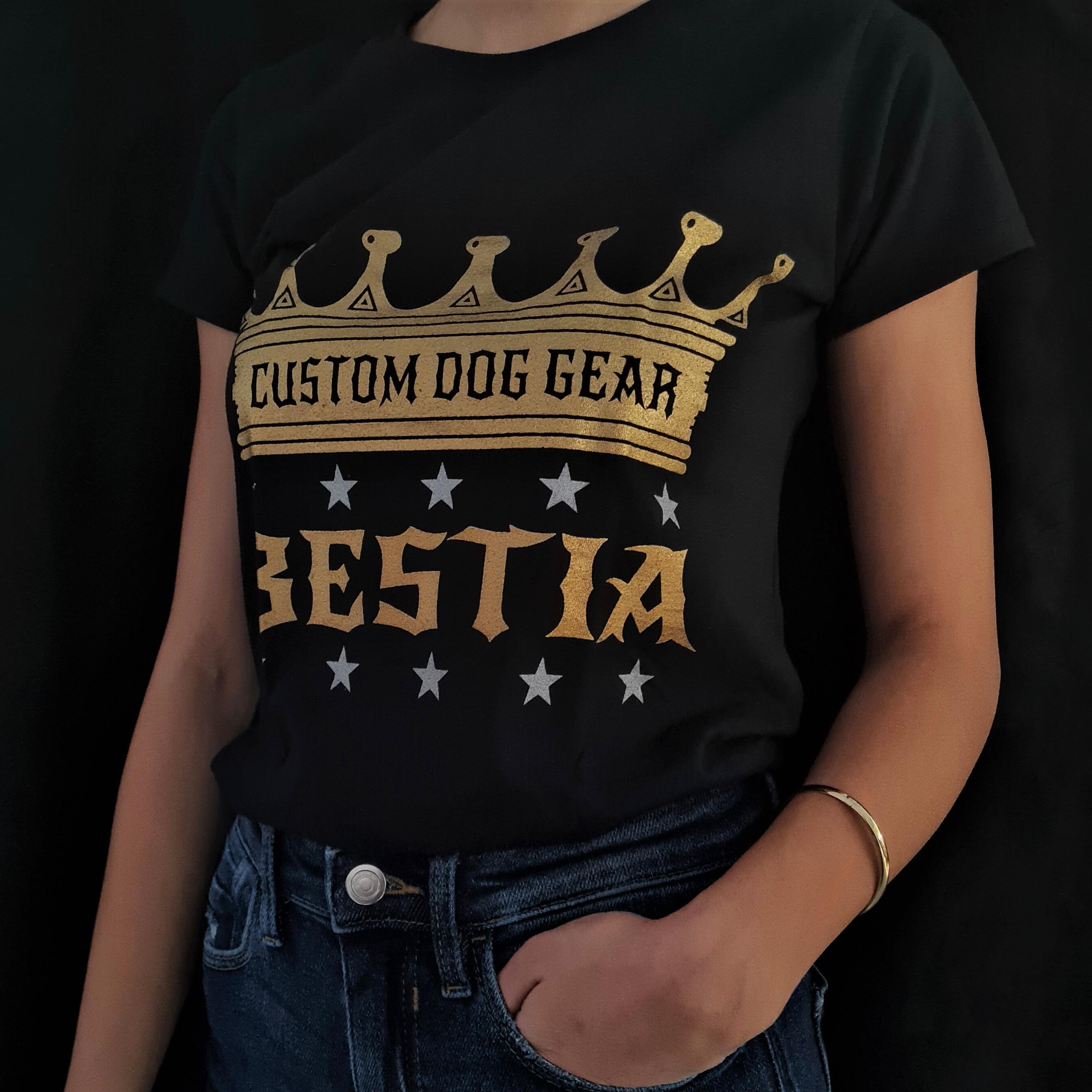 bestia custom dog gear T-shirt XL / Woman's Stil:in Geschenkbox FX 407 ND - ship-lower-48 duty hardware make it