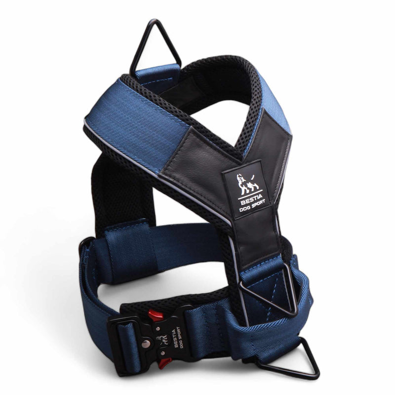 BESTIA DOG SPORT GripPro Heavy Duty Harness XXL / Black