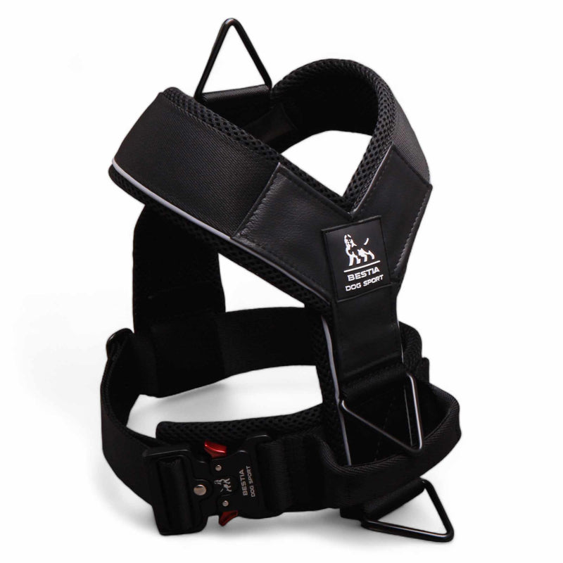 BESTIA DOG SPORT GripPro Heavy Duty Harness XL / Khaki