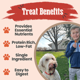Turkey Chips for Dogs | All-Natural Single-Ingredient Healthy Dog Treats