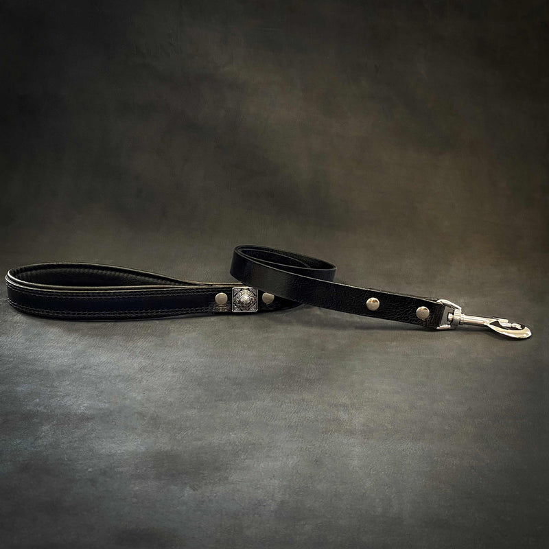 The "Eros" Leash 1 inch wide Black