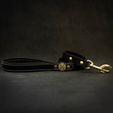 Maximus Gold Leash 1 inch wide