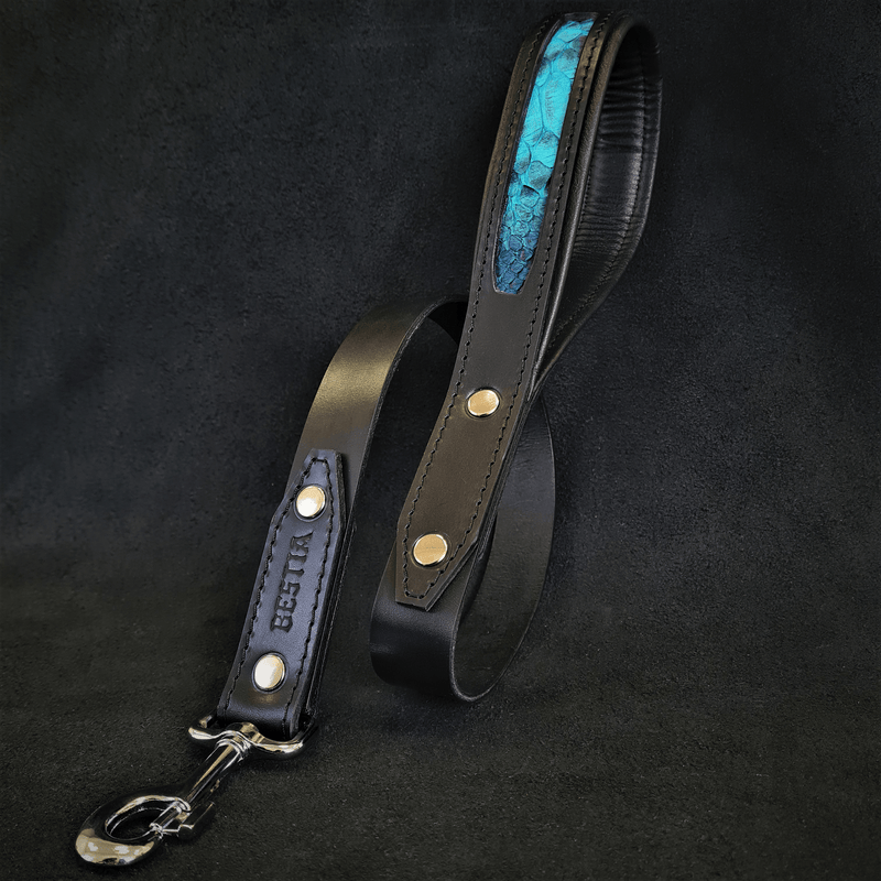 The Balteus genuine leather dog leash – Bestia Dog Gear