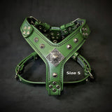 The ''Eros'' harness Green Small to Medium Size